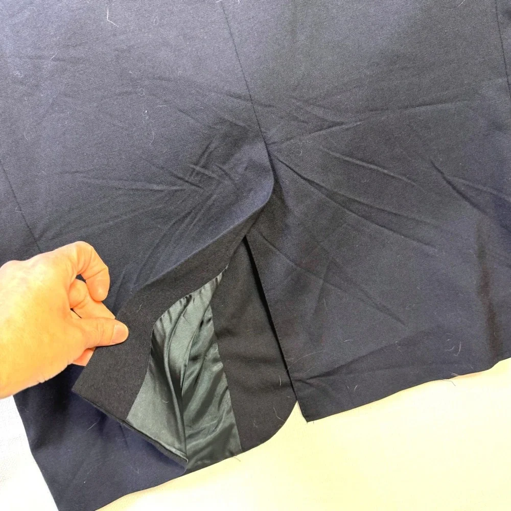 Sturbridge Classics Men's Wool Blazer USA Made‎ Navy Sport Coat 46R